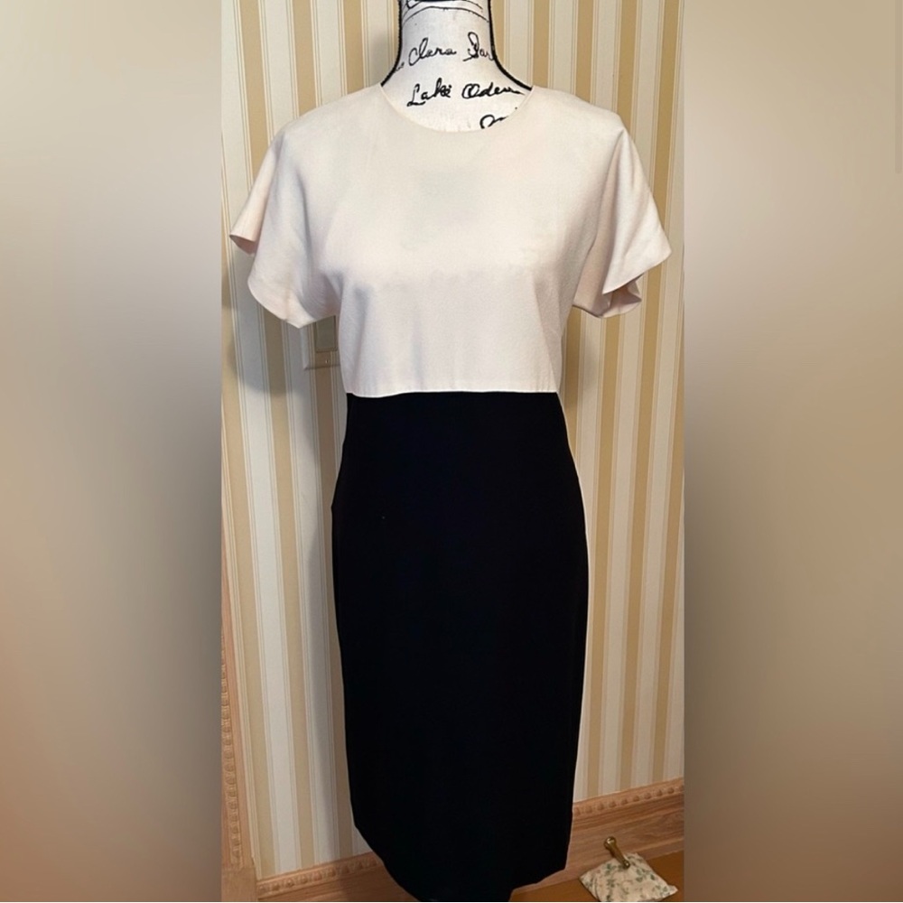Liz Claiborne Elegant Two-Tone Dress 12P